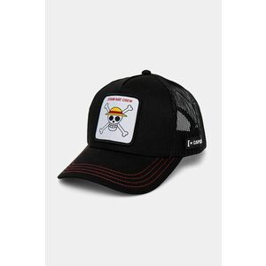 Capslab șapcă de baseball pentru copii One Piece Capslab Trucker culoarea negru, cu imprimeu, CL.OP1.3.SKU2 imagine