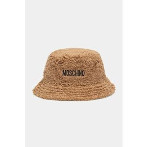 Moschino palarie culoarea maro imagine