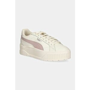 Puma sneakers pentru copii Karmen II culoarea bej, 398878 imagine