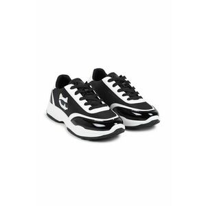 Karl Lagerfeld sneakers pentru copii culoarea negru, Z30309 imagine