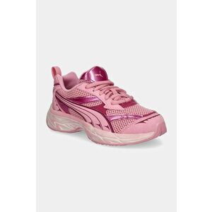 Puma sneakers pentru copii Morphic Mystery Garden culoarea roz, 397884 imagine