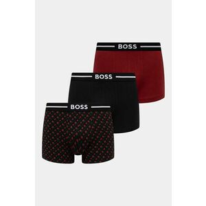 BOSS boxeri 3-pack barbati, culoarea negru, 50517836 imagine