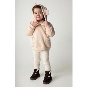 Donsje leggins bebe Ellie Leggings culoarea bej, neted, 4079700 imagine