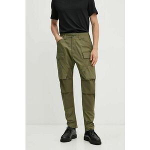 G-Star Raw pantaloni de bumbac culoarea verde, mulata, D25185-C973 imagine