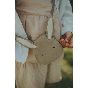 Donsje geanta de mana din piele pentru copii Britta Classic Purse Bunny culoarea bej, 5001008 imagine