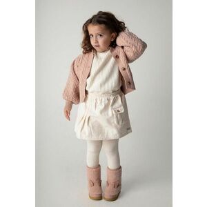 Donsje cardigan de lână pentru copii Zinne Cardigan culoarea roz, 4085900 imagine