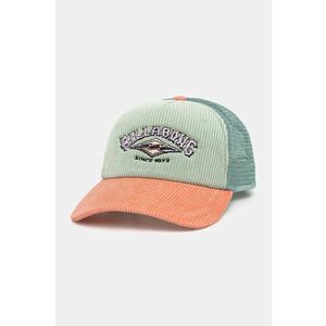 Billabong sapca Since 73 Cord Trucker culoarea verde, cu imprimeu, UBJHA00373 imagine