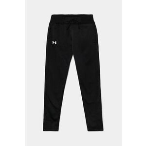 Under Armour pantaloni de trening pentru copii Fleece Pants culoarea negru, neted, 1356489 imagine