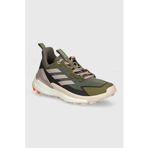 adidas TERREX pantofi Free Hiker 2 Low femei, culoarea verde, IG8892 imagine