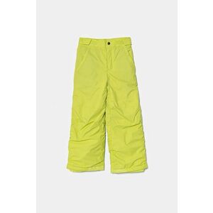 Columbia pantaloni de schi pentru copii Ice Slope culoarea verde, 2089881 imagine