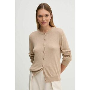 United Colors of Benetton cardigan din amestec de lana culoarea bej, light, 1035D5012 imagine