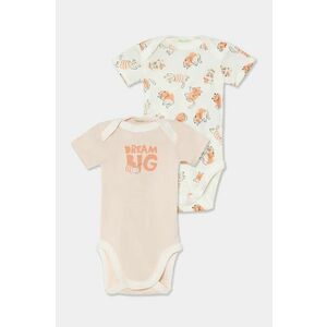 United Colors of Benetton body din bumbac pentru bebelusi 2-pack imagine