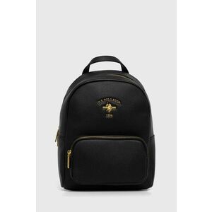 U.S. Polo Assn. rucsac femei, culoarea negru, mic, neted imagine