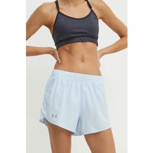 Under Armour pantaloni scurți de alergare Fly By neted, high waist imagine