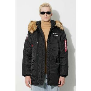 Alpha Industries hanorac N3B Airborne bărbați, culoarea negru, de iarnă 188141.03 imagine