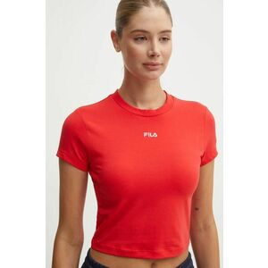 Fila top Latina femei, culoarea rosu, FAW0744 imagine