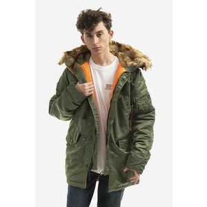 Alpha Industries geacă N3B VF 59 bărbați, culoarea verde, de iarnă 103141.01-green imagine