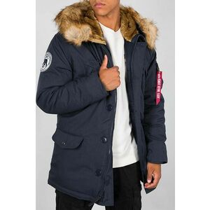 Alpha Industries geacă Polar Jacket bărbați, culoarea bleumarin, de iarnă 123144.07-navy imagine