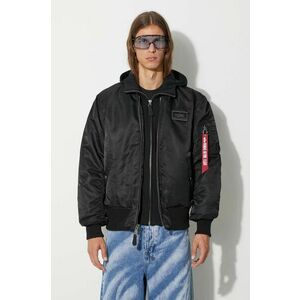 Alpha Industries geacă MA-1 D-Tec bărbați, culoarea negru, de tranziție 183110.515 imagine