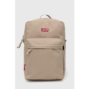 Levi's rucsac culoarea bej, mare, neted imagine