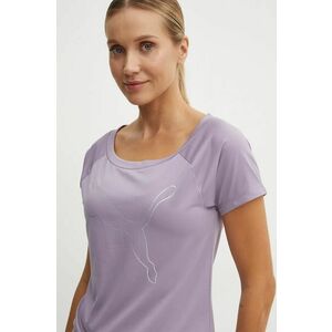 Puma tricou de antrenament Favorite culoarea violet, 522420 imagine