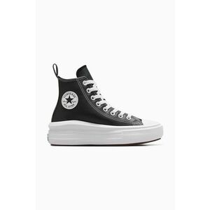 Converse tenisi Chuck Taylor All Star Move femei, culoarea negru, A04831C imagine