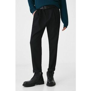 Medicine pantaloni barbati, culoarea negru, drept imagine