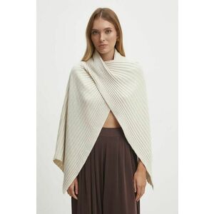 Answear Lab poncho culoarea bej imagine