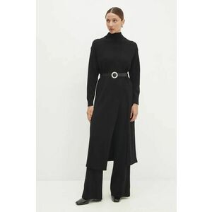 Answear Lab pulover femei, culoarea negru, cu turtleneck imagine