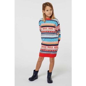 Kenzo Kids rochie fete mini, drept, K60686 imagine