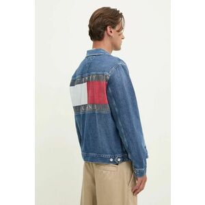 Tommy Jeans geaca jeans barbati, de tranzitie, DM0DM20495 imagine