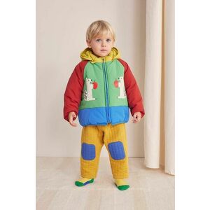 Bobo Choses geaca bebe Hungry Squirrel culoarea verde, 224AB096 imagine