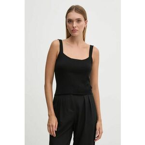 United Colors of Benetton bluza femei, culoarea negru, neted, 1090DH019 imagine