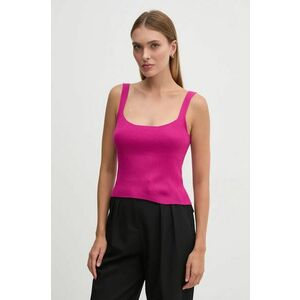 United Colors of Benetton bluza femei, culoarea roz, neted, 1090DH019 imagine