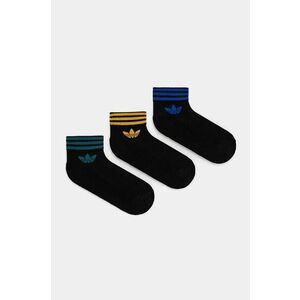 adidas Originals sosete 3-pack culoarea negru, IX7519 imagine