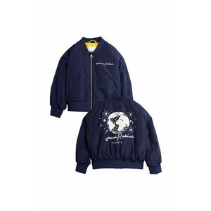 Mini Rodini geaca bomber pentru copii culoarea albastru marin, 2471011260 imagine