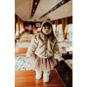 Donsje geaca bebe Birie Jacket culoarea bej, 3033300 imagine