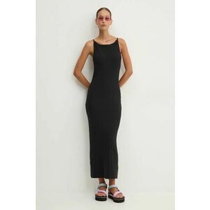 Abercrombie & Fitch rochie culoarea negru, maxi, mulata, KI159-4740 imagine