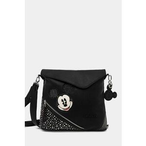 Desigual rucsac MICKEY STUDSTYLE JER femei, culoarea negru, mare, cu imprimeu, 24WAKP21 imagine