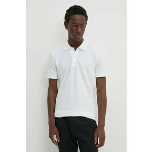 Hollister Co. tricou polo barbati, culoarea alb, neted, KI324-4117 imagine