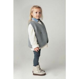 Donsje vesta copii Monty Gilet culoarea gri, 4044300 imagine