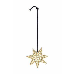 Rosendahl ornament pentru pomul de crăciun Hear star gold imagine