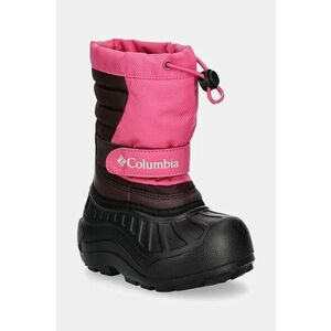 Columbia cizme de iarna copii POWDERBUG SNOWLITE culoarea roz, 2078922 imagine