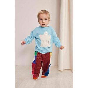 Bobo Choses pantaloni de trening pentru bebeluși culoarea maro, modelator, 224AB072 imagine