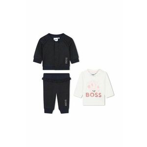 BOSS compleu bebe culoarea albastru marin, J51090 imagine