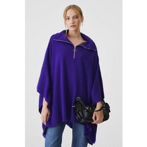 Medicine poncho culoarea violet imagine