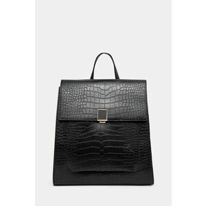 Answear Lab rucsac femei, culoarea negru, mare, neted imagine