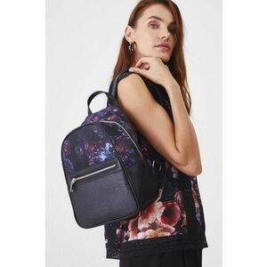 Medicine rucsac femei, culoarea negru, mic, cu imprimeu imagine