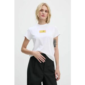 MM6 Maison Margiela tricou din bumbac femei, culoarea alb, S62GD0189.S23588 imagine