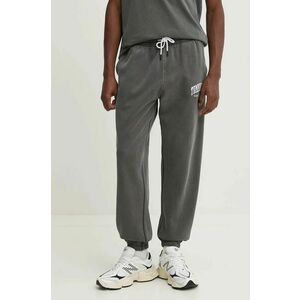 Tommy Jeans pantaloni de trening culoarea gri, melanj, DM0DM19802 imagine